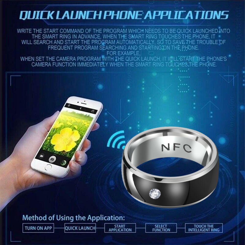 Fashion NFC Smart Finger Ring  - Smart Ring Nfc Pay review and price