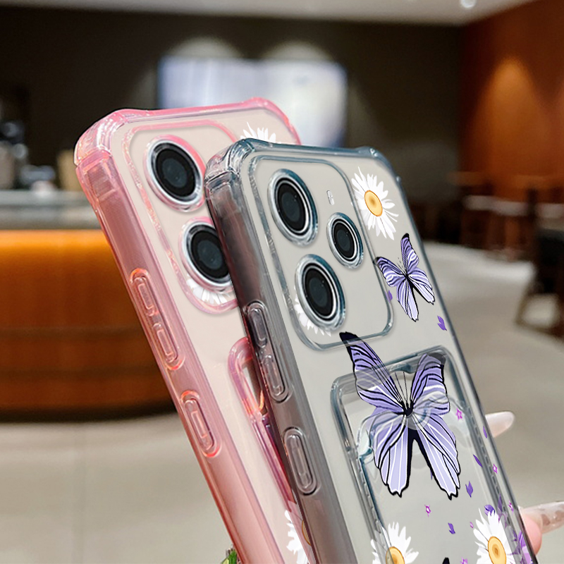Card Slot Soft TPU Case For Xi - Xiaomi Redmi Note 14 review and price