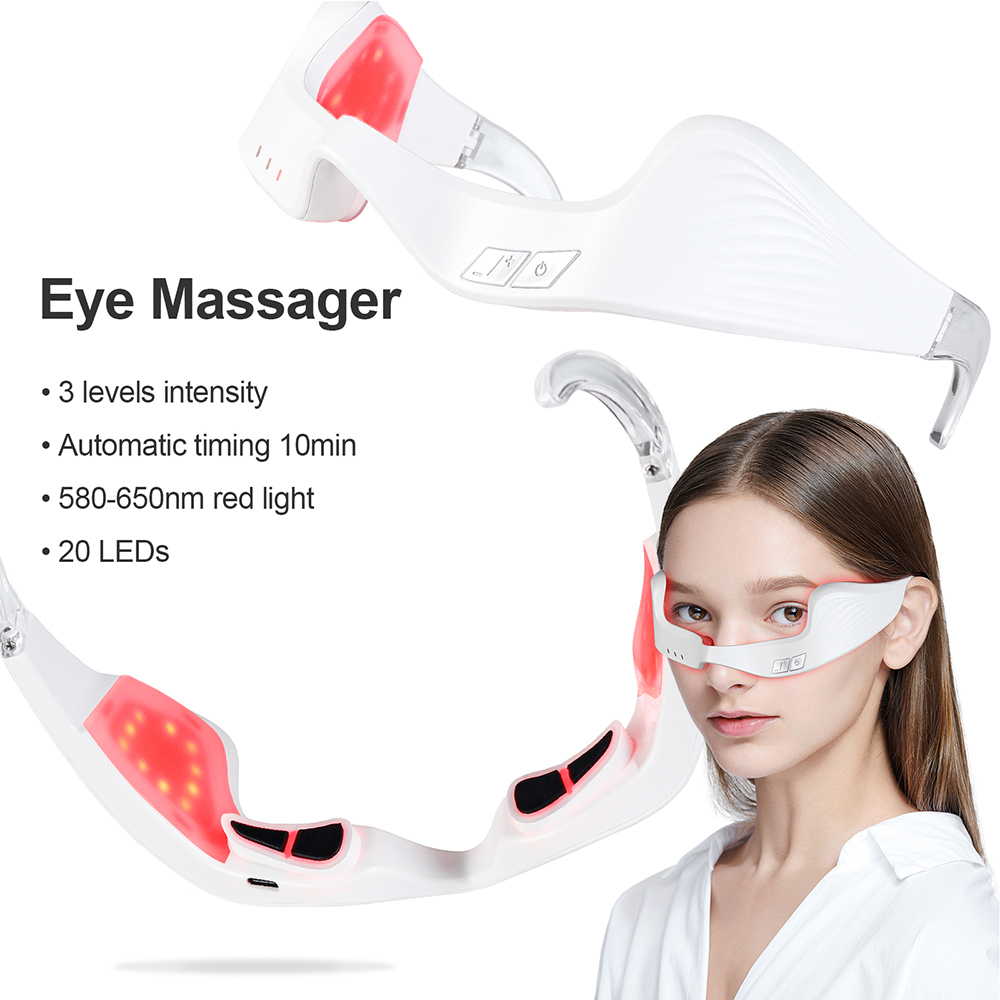 Electric Eye Massager Red Ligh - Light Therapy Glasses review and price
